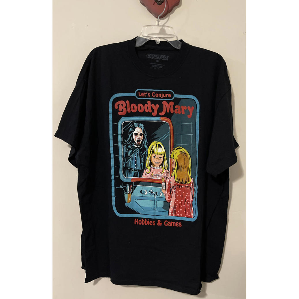 Creepy Co Mens 2xl “Bloody Mary” Cotton Halloween Novelty Tshirt! A6225